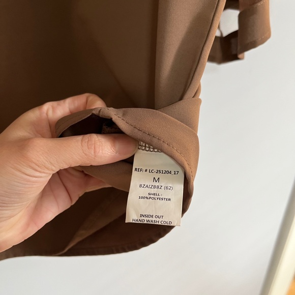 Brown Blouse - Picture 2 of 2